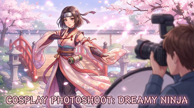 麻豆 cosplay视频 - 樱花忍者写真